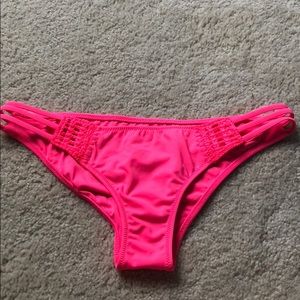 Hot pink VS bikini bottoms